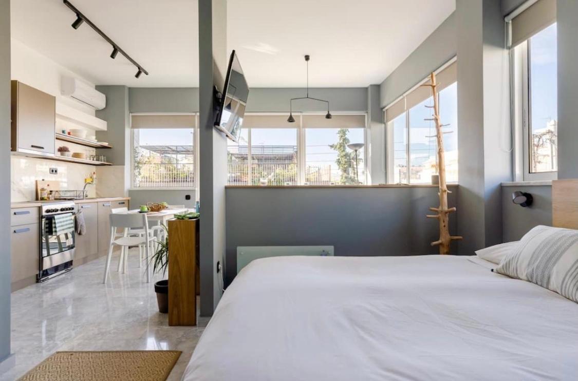 Apartamento Loft With Private Parking Atenas Exterior foto